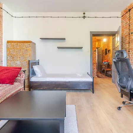 Lejlighed Industrial Brick Style By Bookinghost Gliwice