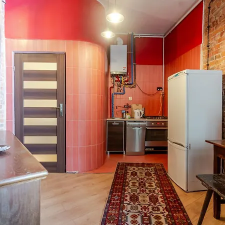 Lejlighed Industrial Brick Style By Bookinghost Gliwice