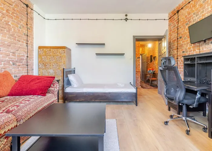 Διαμέρισμα Industrial Brick Style By Bookinghost Γκλίβιτσε