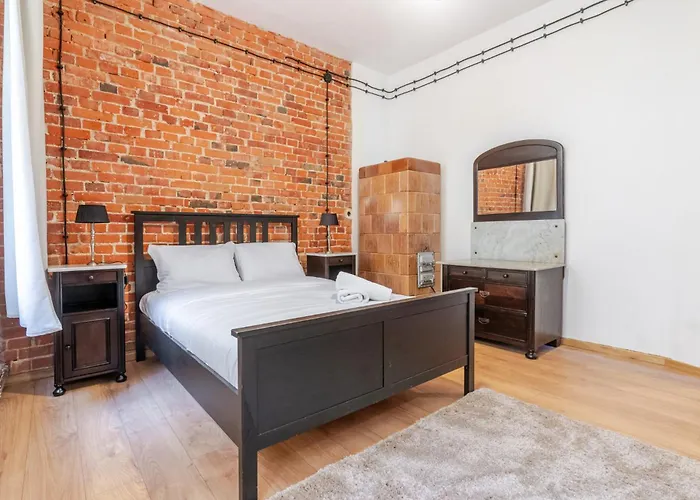 Industrial Brick Style By Bookinghost Διαμέρισμα *